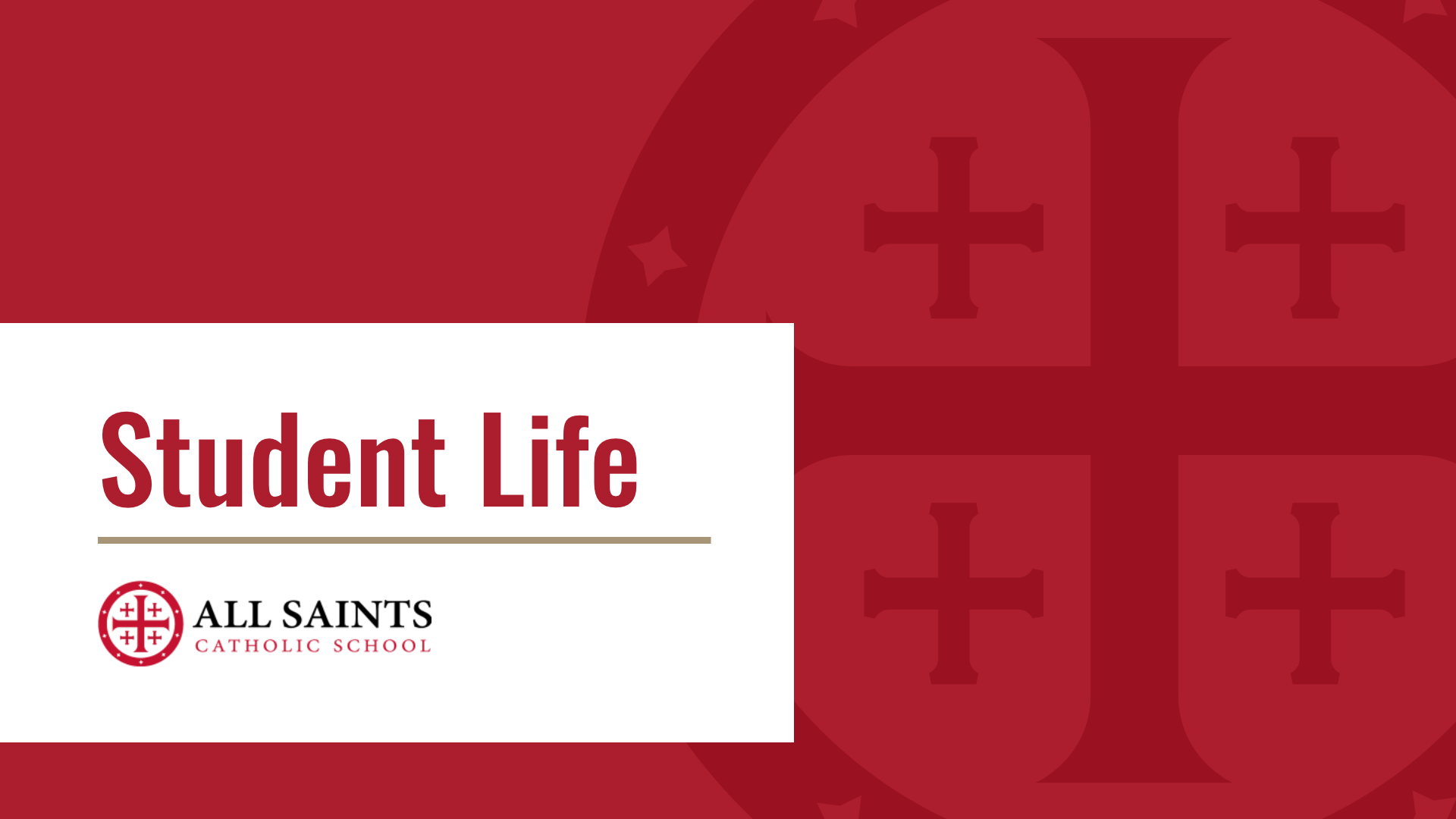 Student Life All Saints Catholic School Student Life All Saints Catholic School