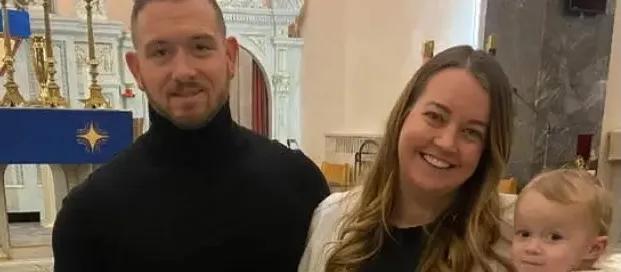 All three children of Dana Anderson and her husband, Paul Kriston, were baptized on the same day in November at Our Lady of the Holy Rosary of Pompeii, Kenosha.